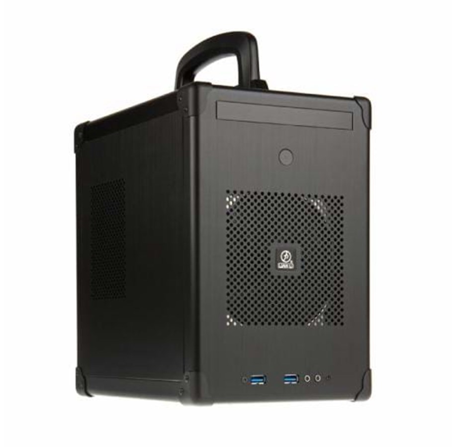 Kotelot - Lian Li PC-TU100B - Black - Kotelot - Minitower - Musta - PC-TU100B