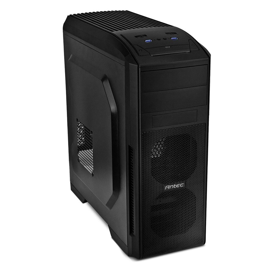 Kotelot - Antec GX500 - Black - Kotelot - Miditower - Musta - 0-761345-15500-7