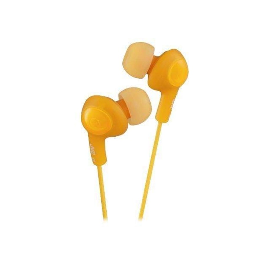 Kuulokkeet - JVC HA FX5-D Gumy PLUS - Orange - HA-FX5-D-E