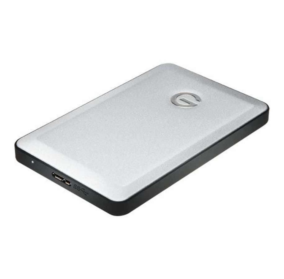 Kovalevyt - ulkoiset - G-Technology G-Tech G-DRIVE mobile USB GDRU3EA10001BDB - Ulkoiset kovalevyt - 1TB - hopea - 0G02875
