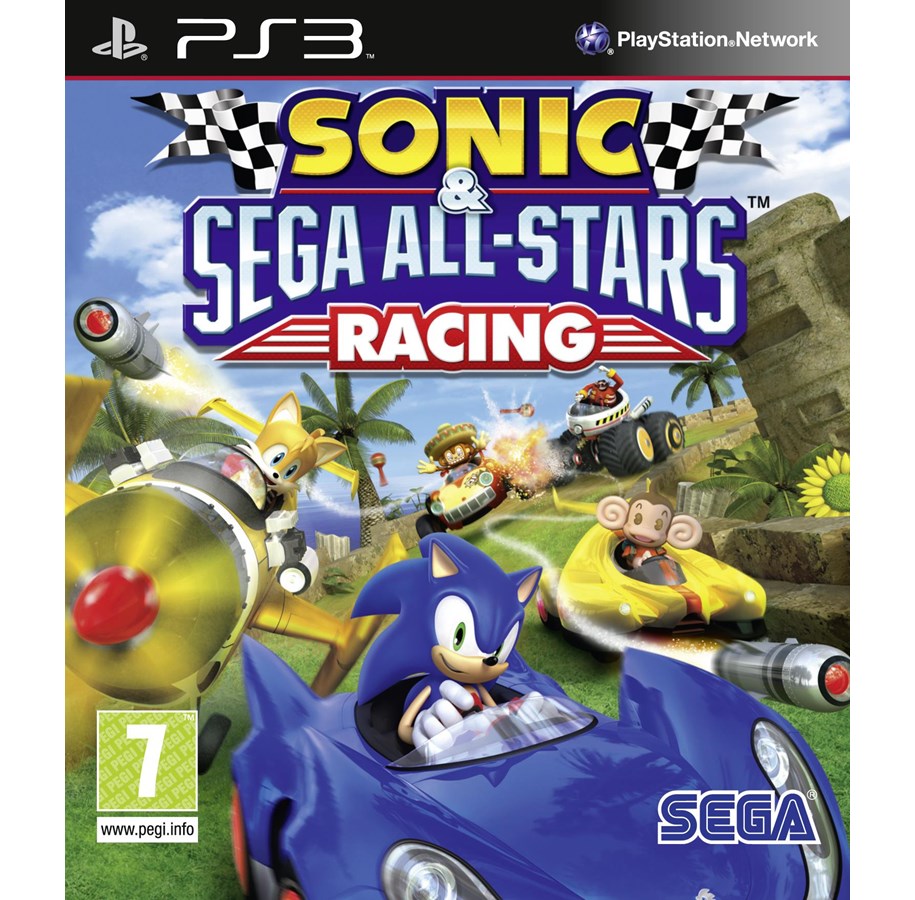Pelit - Sonic & SEGA All-Stars Racing - Sony PlayStation 3 - 12 - Kilpa-ajo - 5055277023134