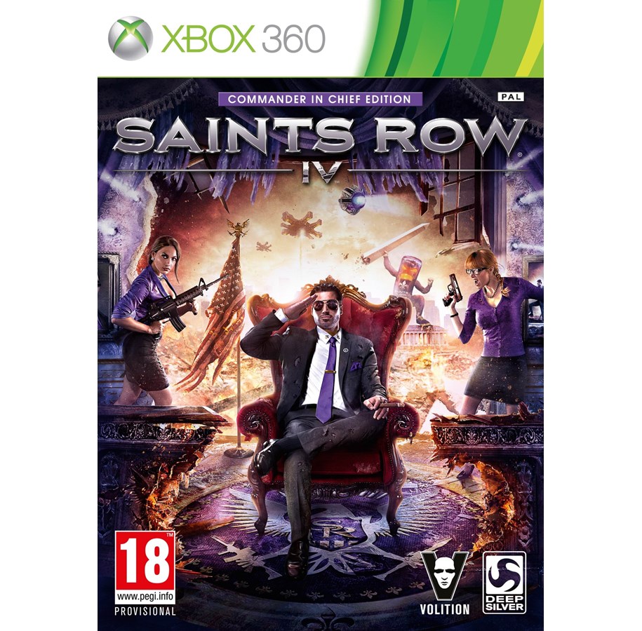 Pelit - Saints Row IV: Commander in Chief Edition - Microsoft Xbox 360 - Toiminta - 4020628904876