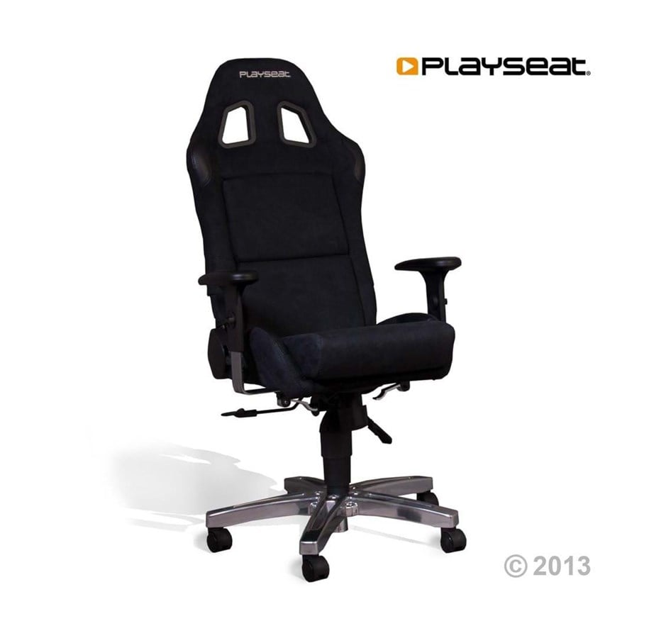 Pelituoli - Playseat Office Seat - Alcantara Toimistotuoli - Musta - Alcantara - Jopa 120 kg - OS.00054