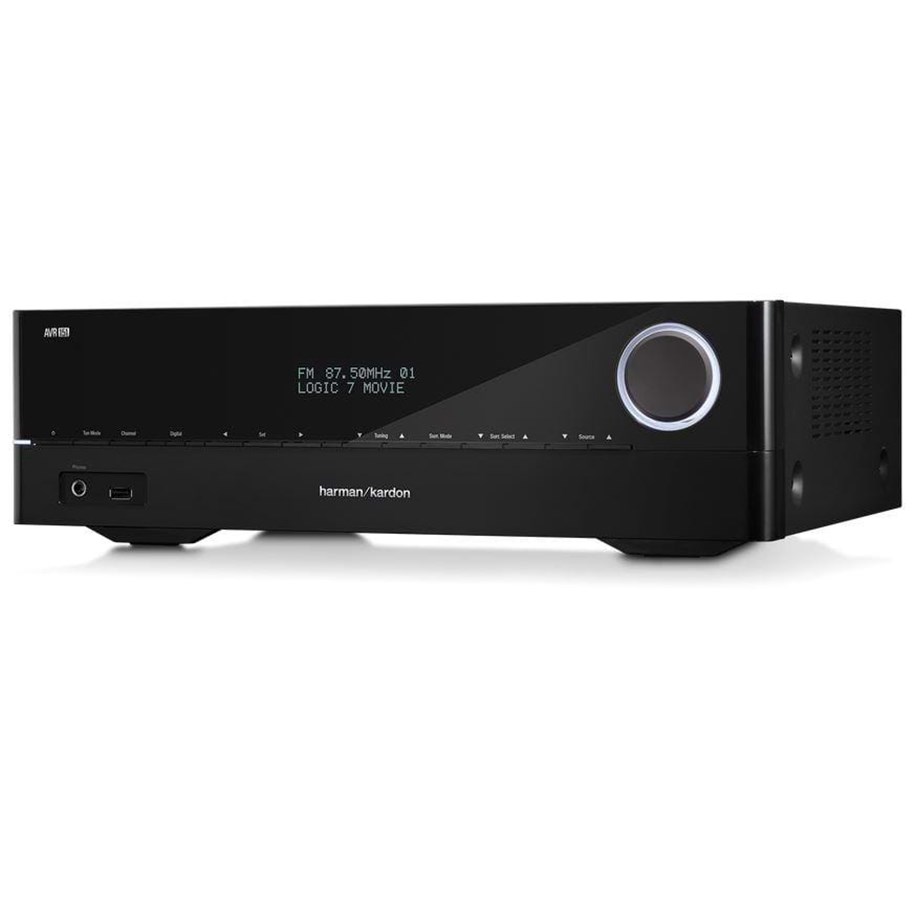 HiFi - AV-vastaanotin / Vahvistin - Harman Kardon AVR 151 Black - AV-verkkovastaanotin - 5.1-kanavainen - Musta - AVR151/230