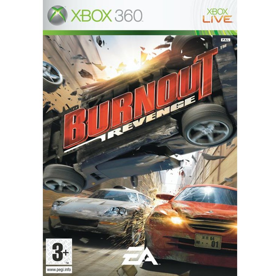 Pelit - Burnout: Revenge - Microsoft Xbox 360 - 12 - Kilpa-ajo - 5030930064112