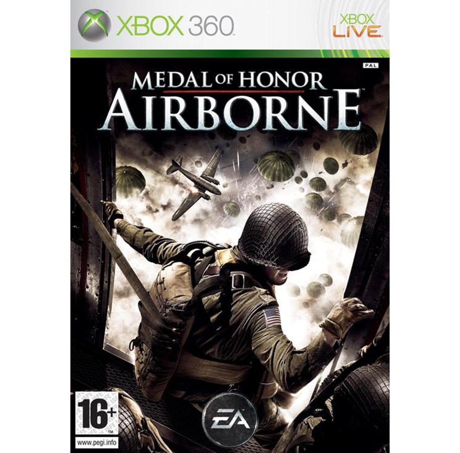 Pelit - Medal of Honor Airborne - Microsoft Xbox 360 - FPS - 5030930064358