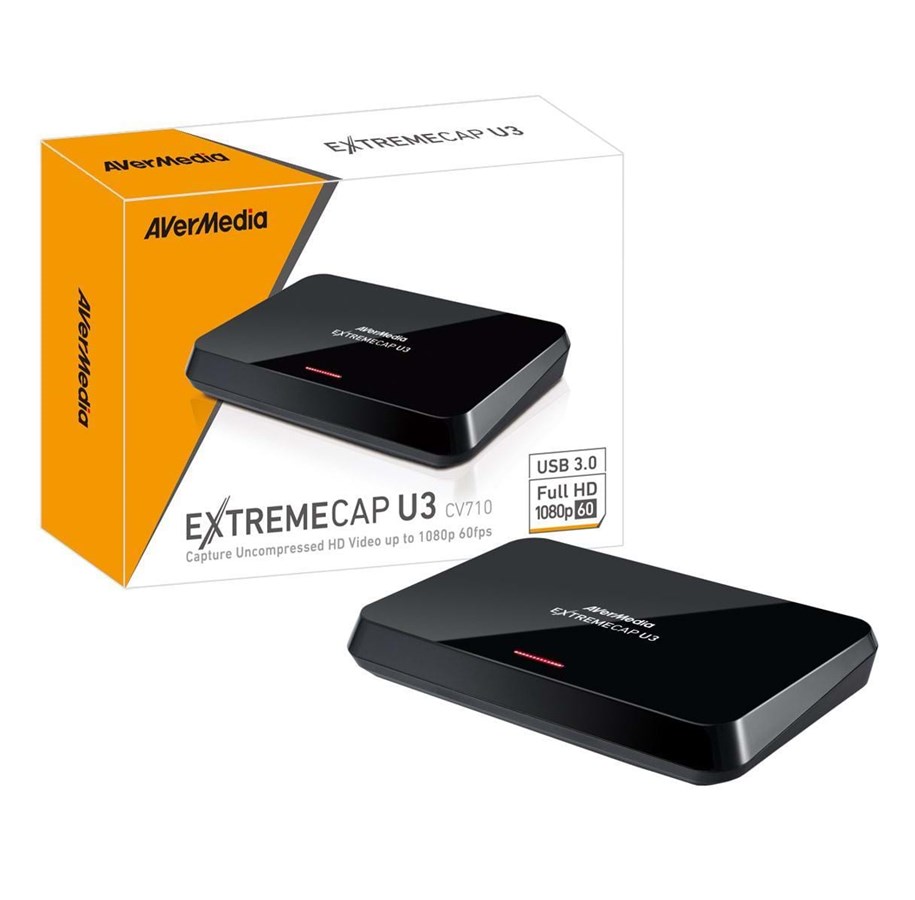 Video-/audiokaapparit - AverMedia ExtremeCap U3 - CV710 - CV710