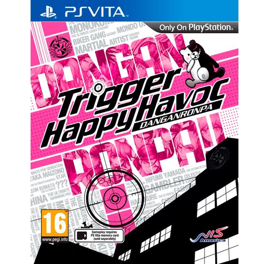 Pelit - Danganronpa: Trigger Happy Havoc - Sony PlayStation Vita - Seikkailu - 0813633013312