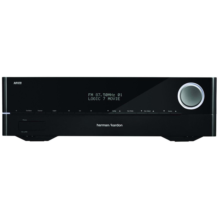HiFi - AV-vastaanotin / Vahvistin - Harman Kardon AVR161S A/V Black - AV-verkkovastaanotin - 5.1-kanavainen - Musta - AVR161/230