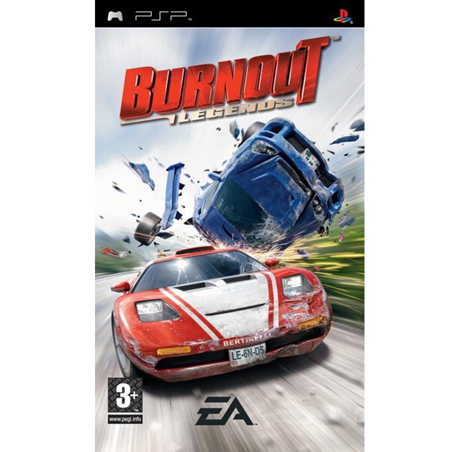 Pelit - Burnout: Legends - Sony PlayStation Portable - 12 - Kilpa-ajo - 5030930094980