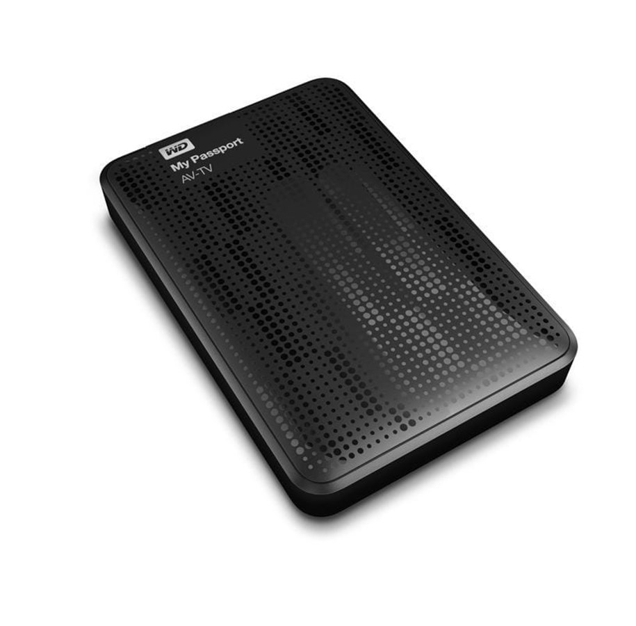 Kovalevyt - ulkoiset - WD My Passport AV-TV BHDK0010BBK - Ulkoiset kovalevyt - 1TB - musta - WDBHDK0010BBK-EESN