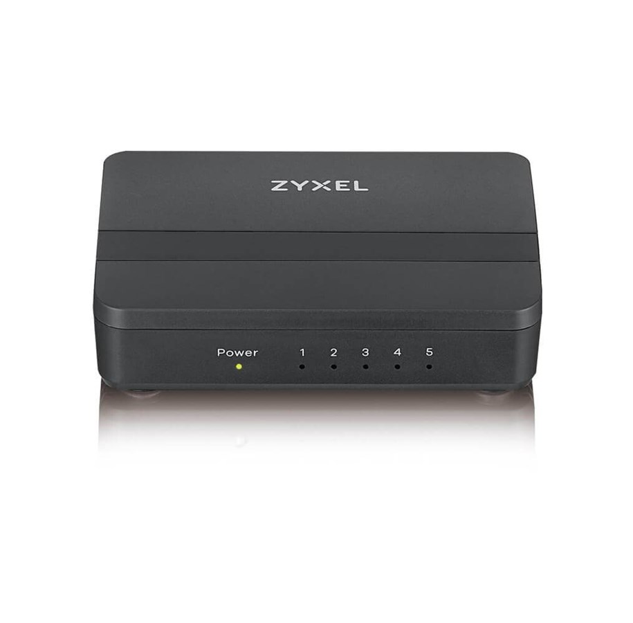 Kytkimet - ZyXEL GS-105S v2 5-porttinen pöytätietokoneen Gigabit Ethernet -mediakytkin - GS-105SV2-EU0101F
