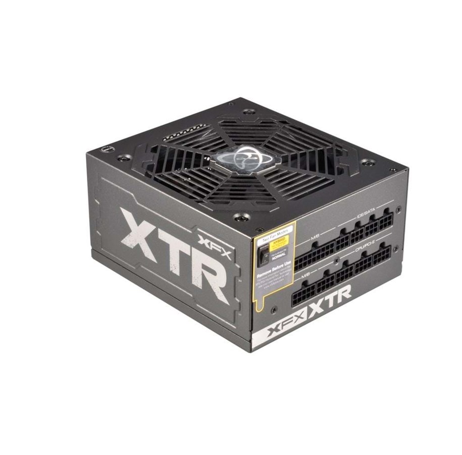 Virtalähde - XFX XTR Series Virtalähde - 650 Watt - 135 mm - ATX - 80 Plus Kulta sertifioitu - P1-650B-BEFX