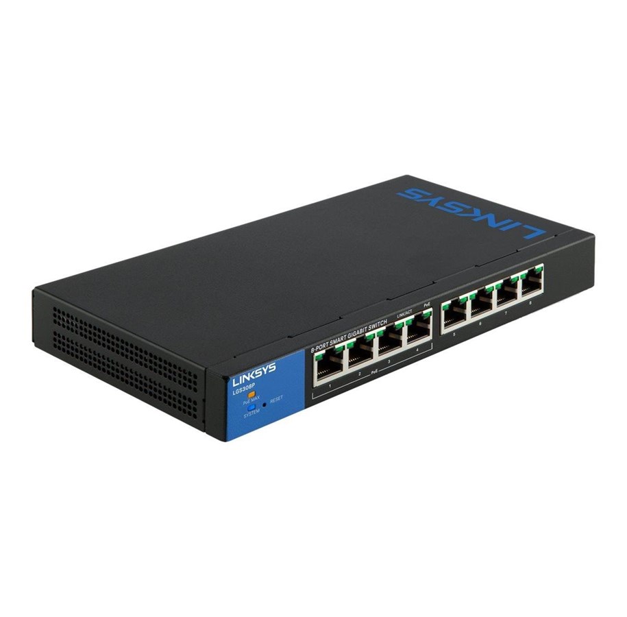 Kytkimet - Linksys Business Smart LGS308P - LGS308P-EU