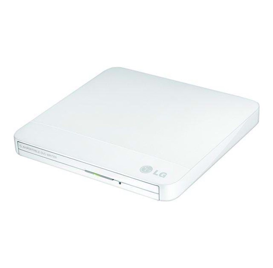 Optiset asemat (DVD / BR / Floppy) - LG GP50NB40 - DVD-RW (Poltin) - USB 2.0 - Valkoinen - GP50NW40.AUAE10B