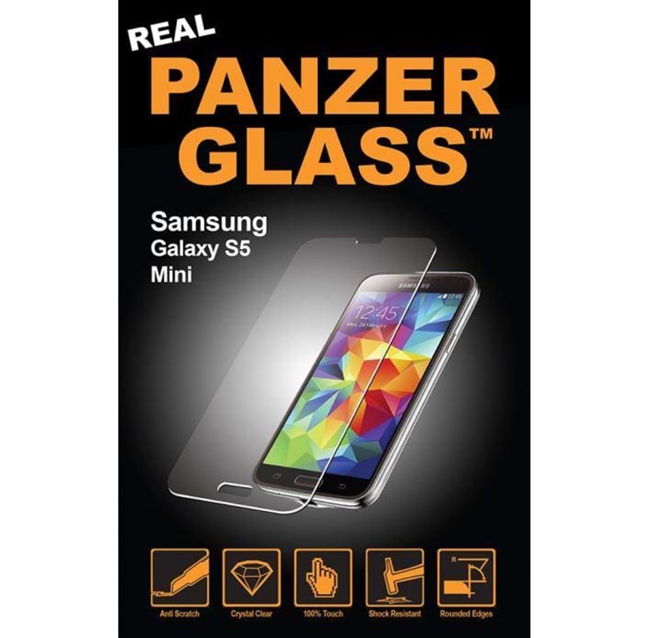 Puhelintarvikkeet - Näytönsuojat - PanzerGlass Samsung Galaxy S5 Mini näytönsuoja - PANZER1036