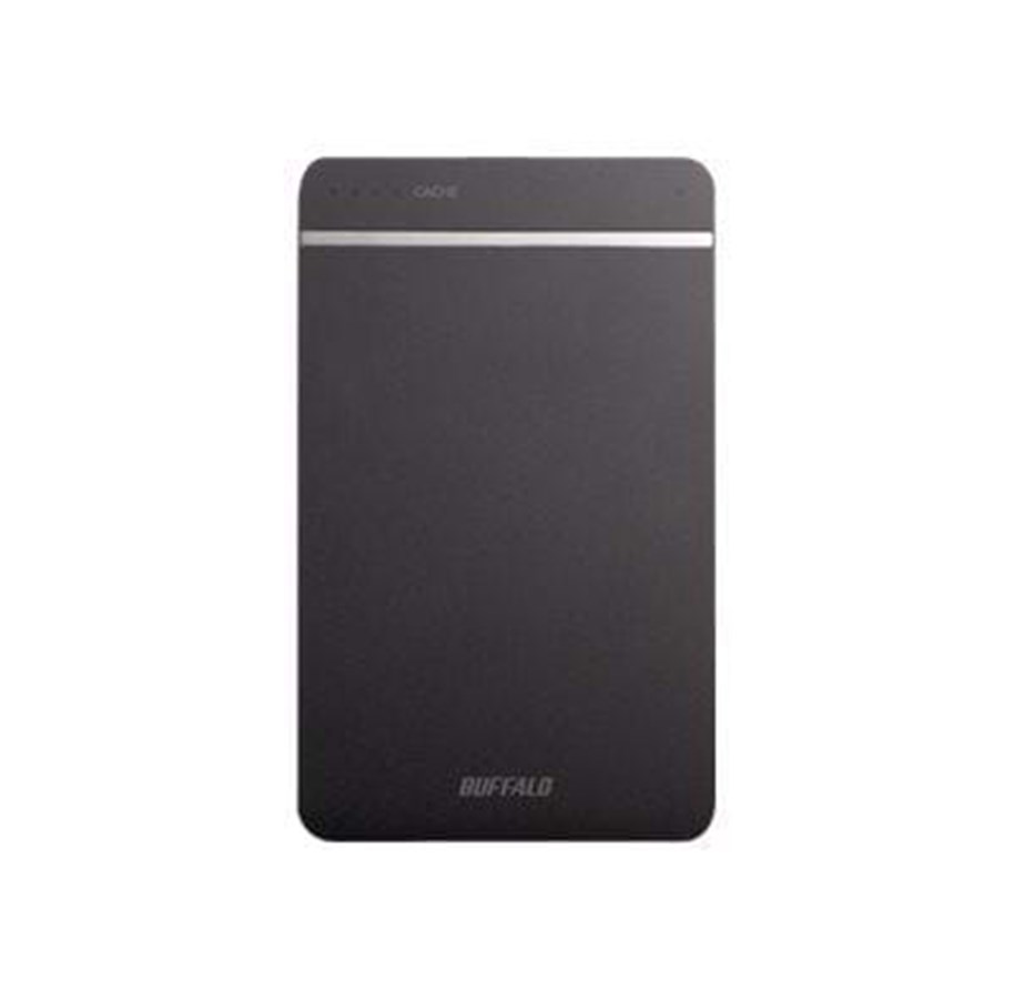 Kovalevyt - ulkoiset - Buffalo MiniStation Portable DDR - Ulkoiset kovalevyt - 1TB - musta - HD-PGD1.0U3-EU
