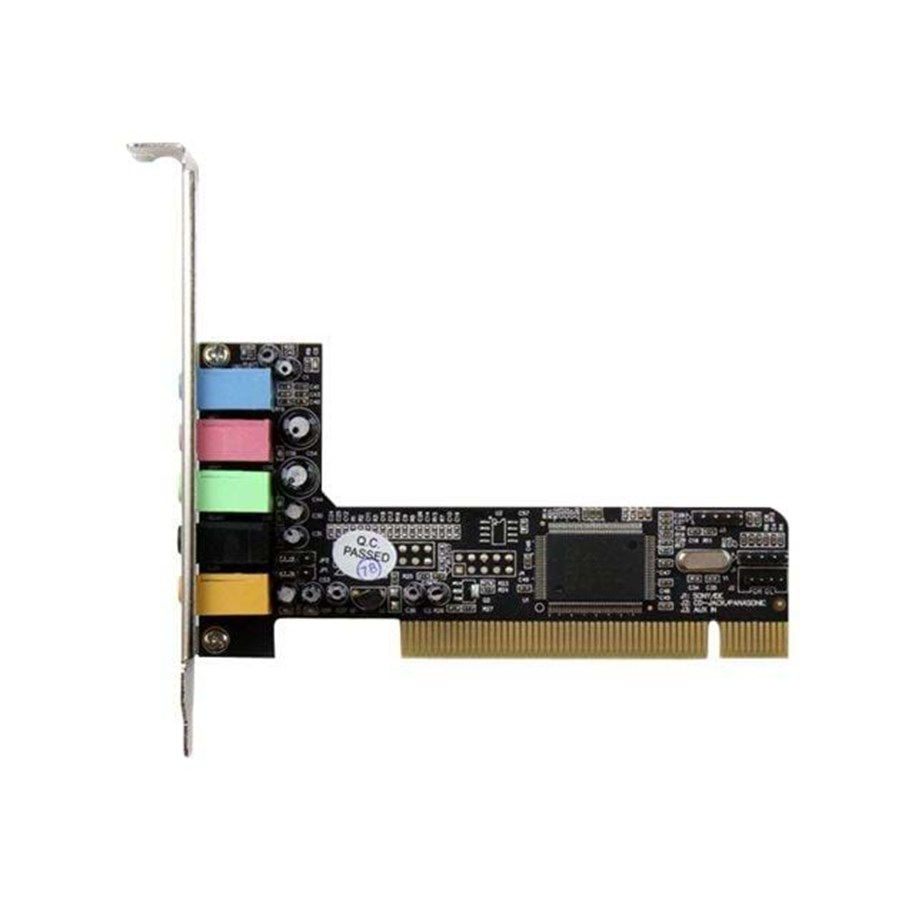 Äänikortit - StarTech.com 5.1 Channel PCI Surround Sound Card Adapter - PCISOUND5CH2