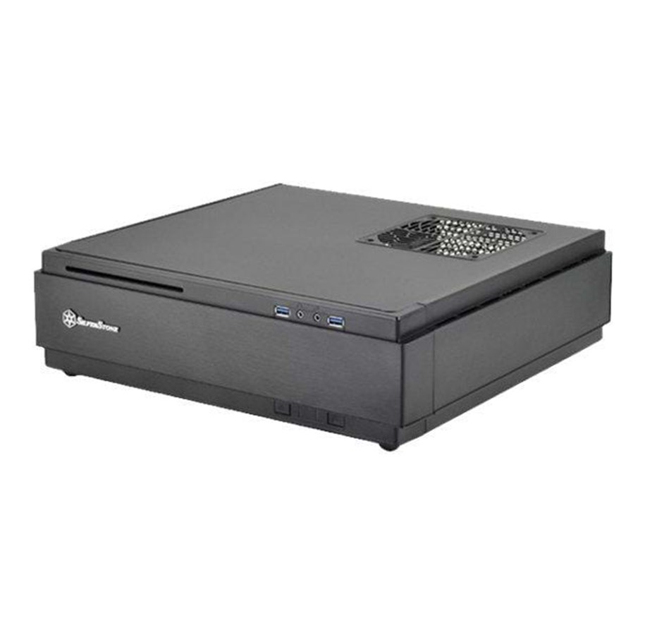 Kotelot - SilverStone MILO ML07 - Kotelot - Desktop - Musta - SST-ML07B