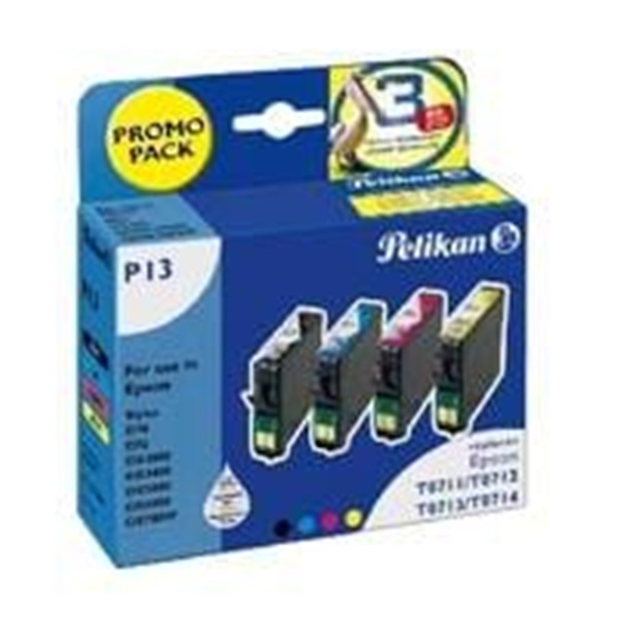 Mustepatruunat, värikasetit ja lisävarusteet - Pelikan P13 - 359698