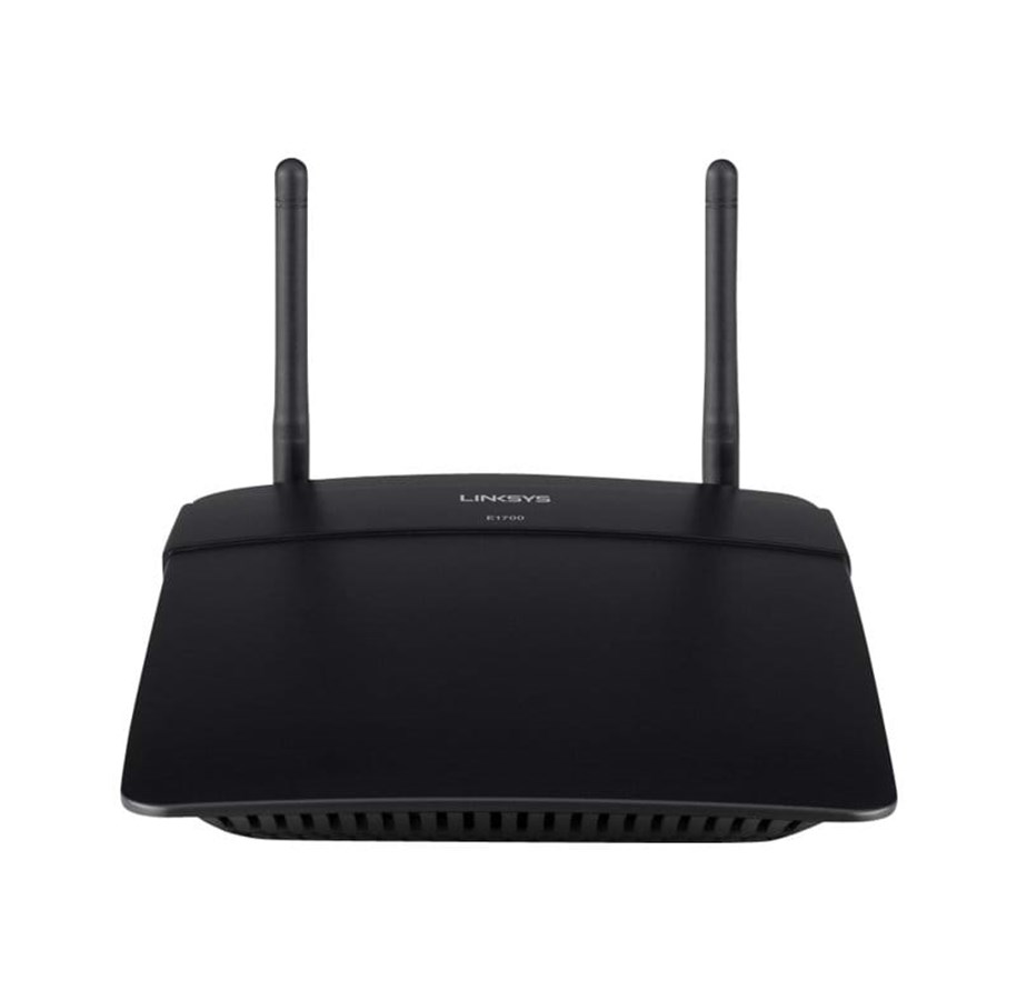 Reitittimet  - Linksys E1700 - Wireless router N Standard - 802.11n - E1700-EJ