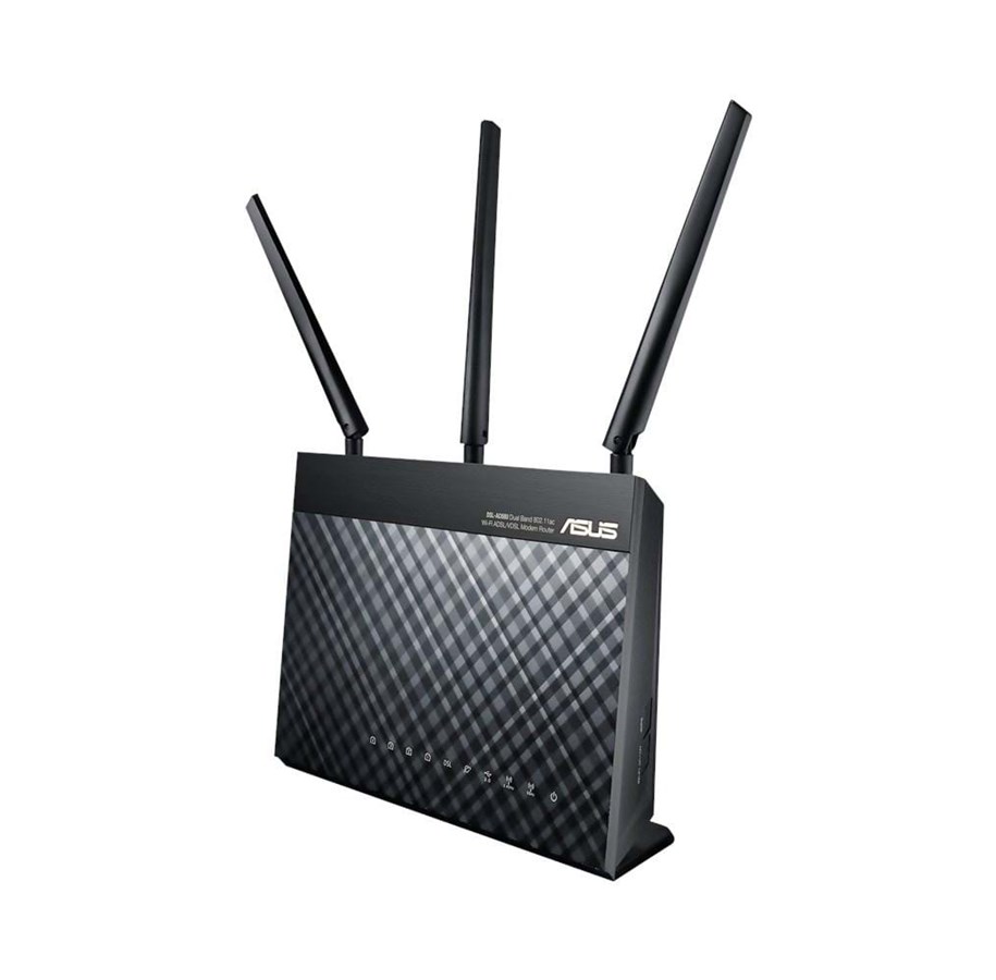 Reitittimet  - ASUS DSL-AC68U - Wireless router Wi-Fi 5 - 90IG00V1-BU2G00