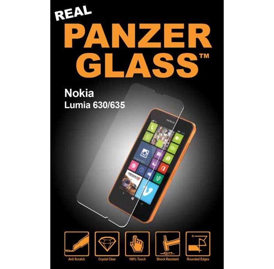 Puhelintarvikkeet - Näytönsuojat - PanzerGlass Nokia Lumia 630/635 - PANZER1253