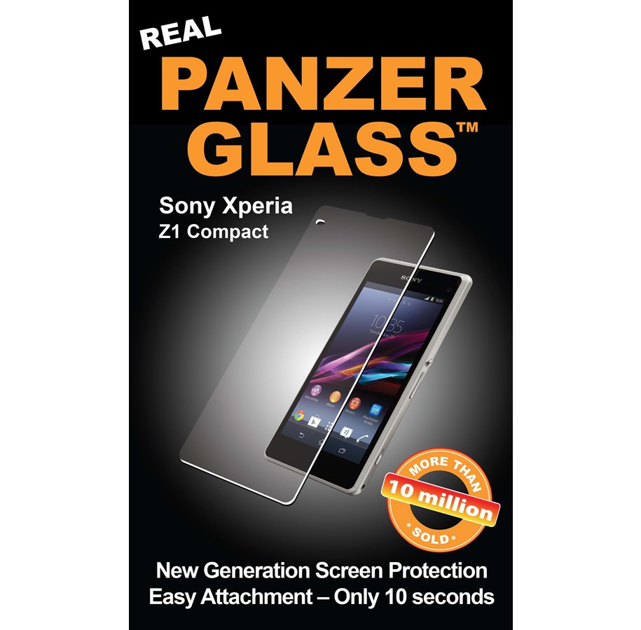 Puhelintarvikkeet - Näytönsuojat - PanzerGlass Sony Xperia Z1 Compact - PANZER1102