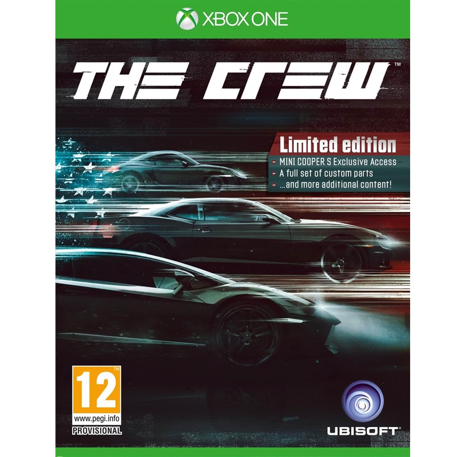 Pelit - The Crew- Limited Edition (Nordic) - Microsoft Xbox One - 12 - Kilpa-ajo - 5050013374068