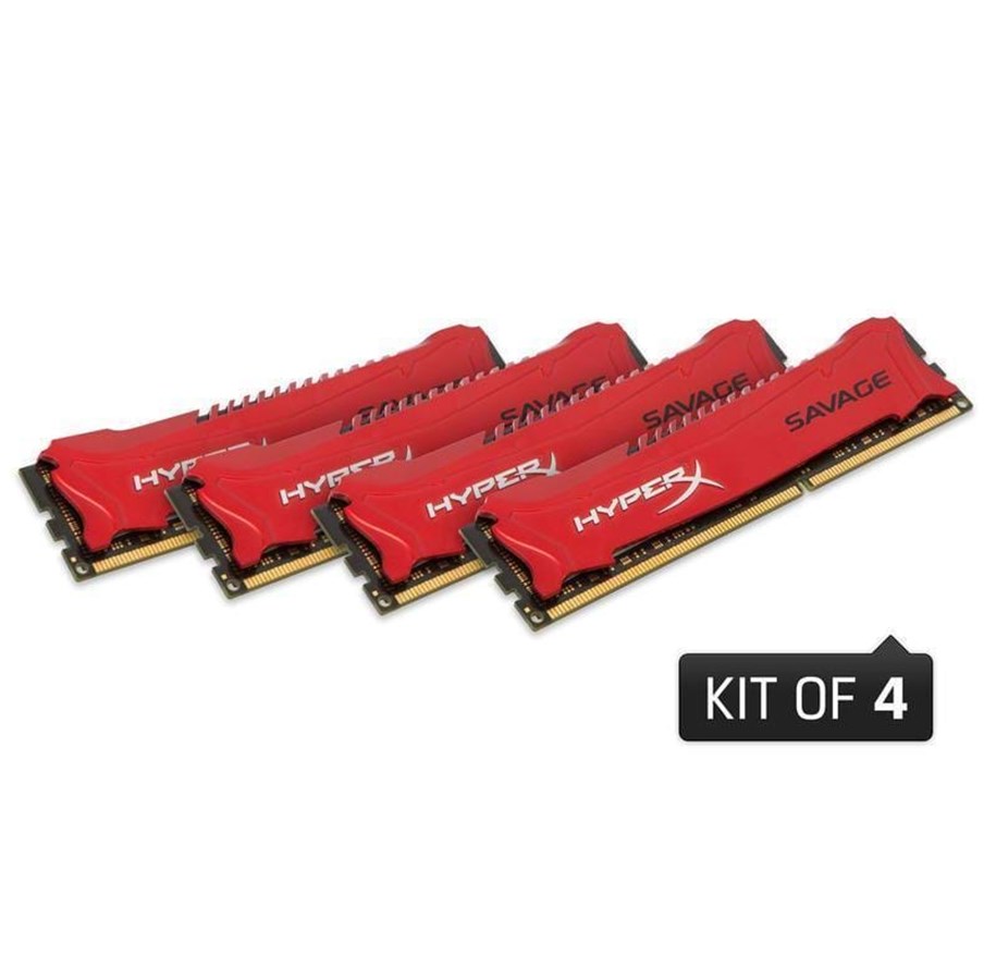 RAM - Kingston HyperX Savage DDR3-2133 C11 QC - 32GB - HX321C11SRK4/32