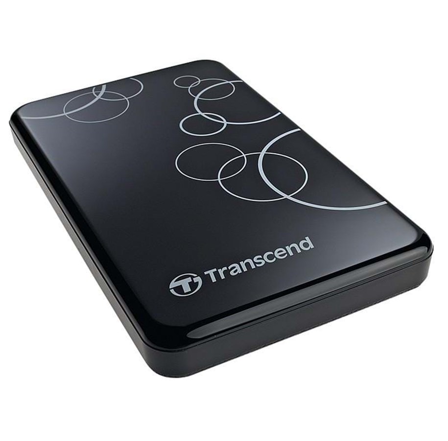 Kovalevyt - ulkoiset - Transcend StoreJet 25A3 Musta - Ulkoiset kovalevyt - 2TB - musta - TS2TSJ25A3K
