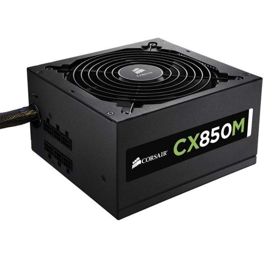 Virtalähde - Corsair CX850M Virtalähde - 850 Watt - 140 mm - ATX - 80 Plus Pronssi sertifioitu - CP-9020099-EU