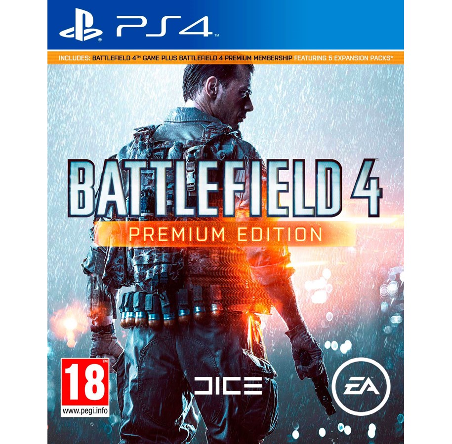 Pelit - Battlefield 4 - Premium Edition - Sony PlayStation 4 - FPS - 5030949117717