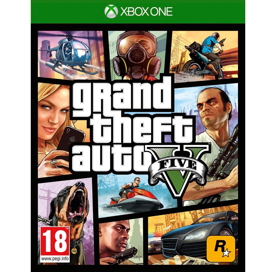 Pelit - Grand Theft Auto V - Microsoft Xbox One - Toiminta - 5026555284226