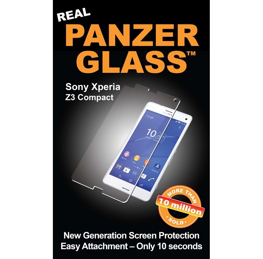 Puhelintarvikkeet - Näytönsuojat - PanzerGlass Sony Xperia Z3 Compact Screen Protector - PANZER1109