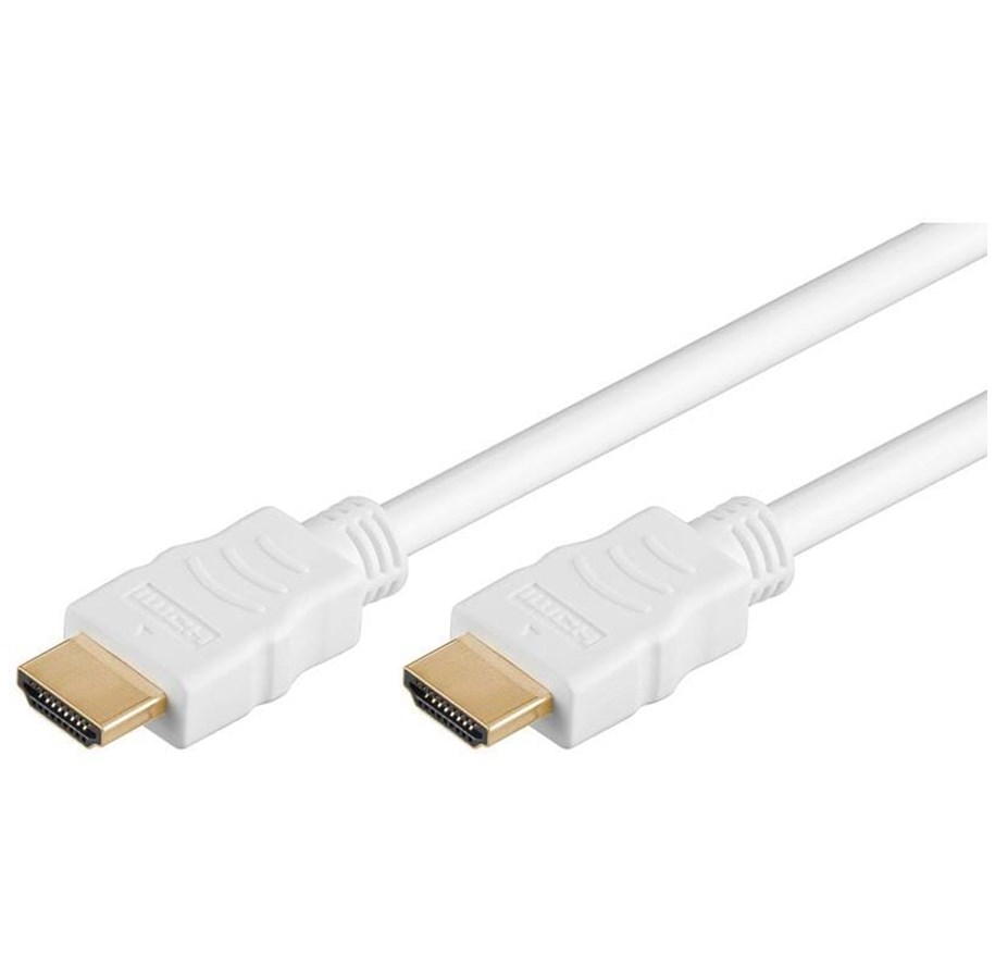 Näyttökaapeli - Pro HDMI Ethernet (v1.4) Valkoinen - 10m - 4040849318962