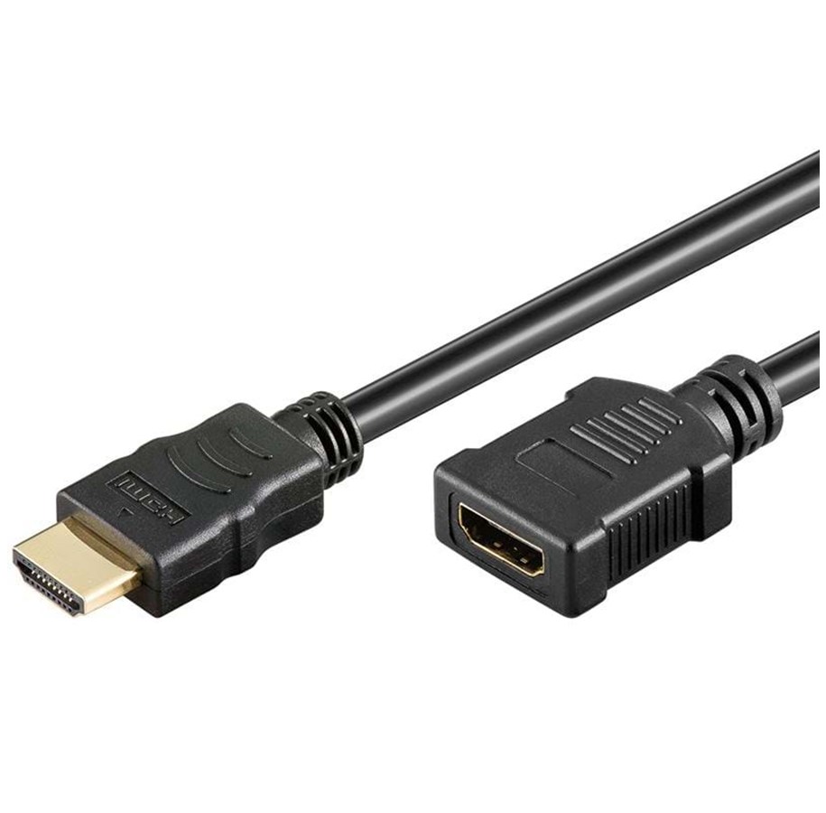 Näyttökaapeli - Pro HDMI Extension (v1.4) Black - 5m - 4040849319396