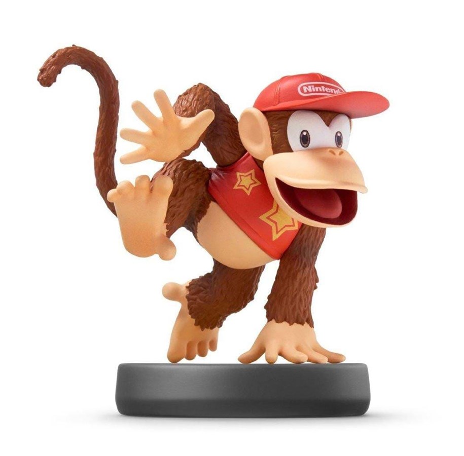 Pelit - lisävarusteet - Nintendo Amiibo Smash - Diddy Kong (Super Mario Collection) - 0045496352493