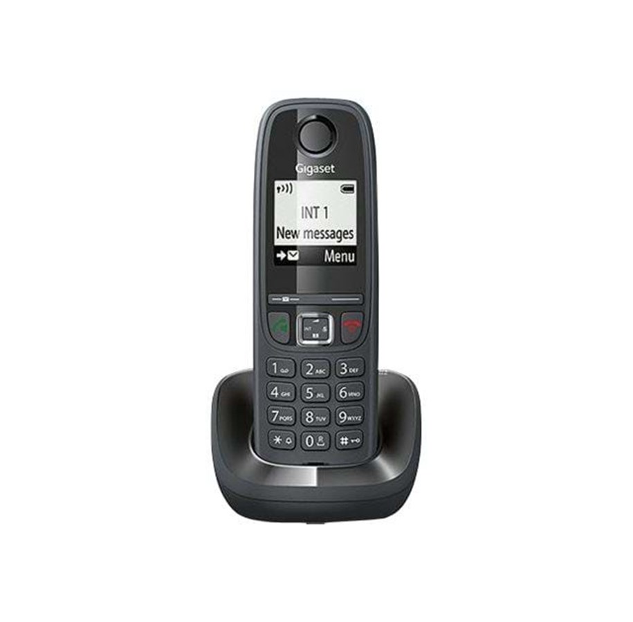 Pöytäpuhelimet - Siemens Gigaset AS405 - S30852-H2501-R201