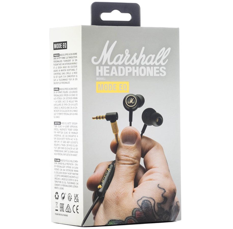 Kuulokkeet - Marshall Mode EQ (Musta/Messinki) - 04090940