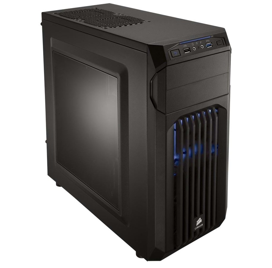 Kotelot - Corsair Carbide SPEC-01 Blue LED - Kotelot - Miditower - Musta - CC-9011056-WW