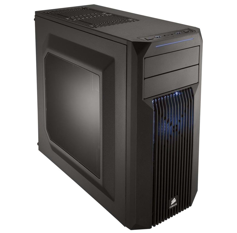 Kotelot - Corsair Carbide SPEC-02 Blue LED - Kotelot - Miditower - Musta - CC-9011057-WW