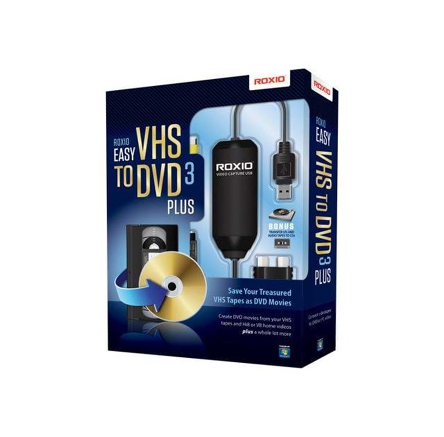 Muut ohjelmat - Corel Roxio Easy VHS to DVD 3 - English - 253000EU