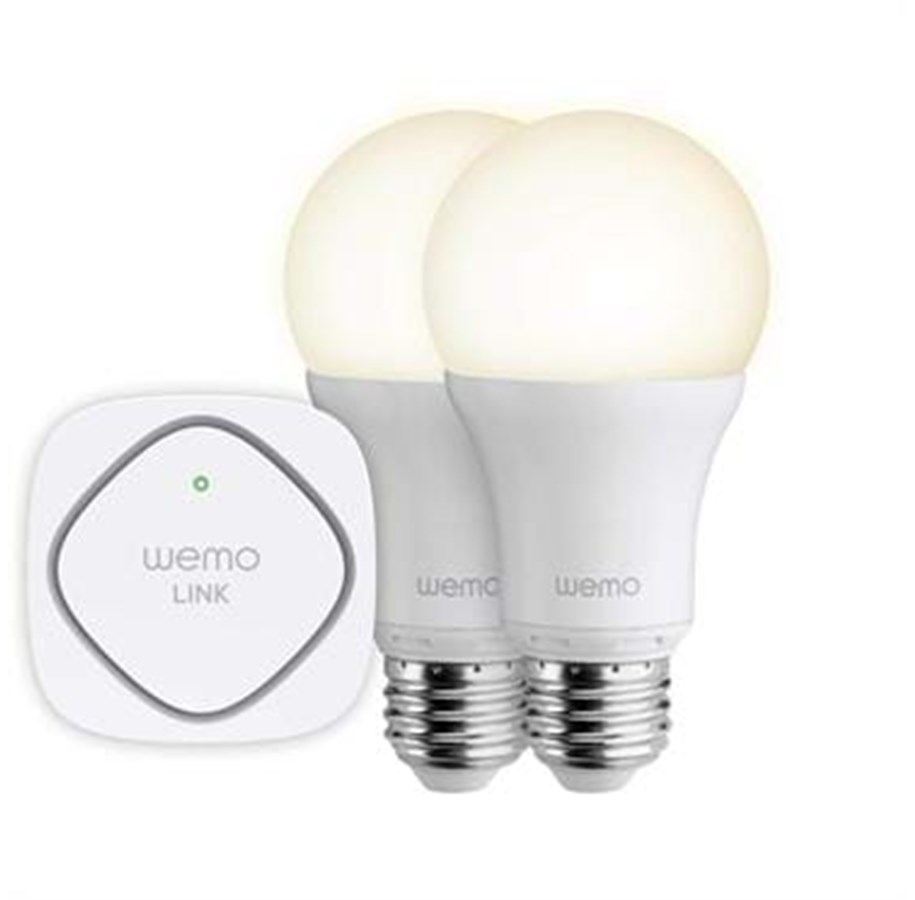 Lamput - Belkin LED-lamppu WeMo Lightning Starter Set 2 pcs. E27 - F5Z0489VF