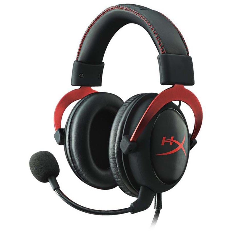 Kuulokkeet - HyperX Cloud II Headset - Red - KHX-HSCP-RD