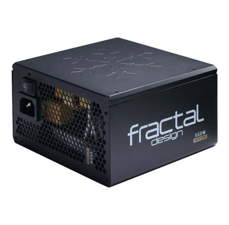 Virtalähde - Fractal Design Integra M 550W Virtalähde - 550 Watt - 120 mm - ATX - 80 Plus Pronssi sertifioitu - FD-PSU-IN3B-550W