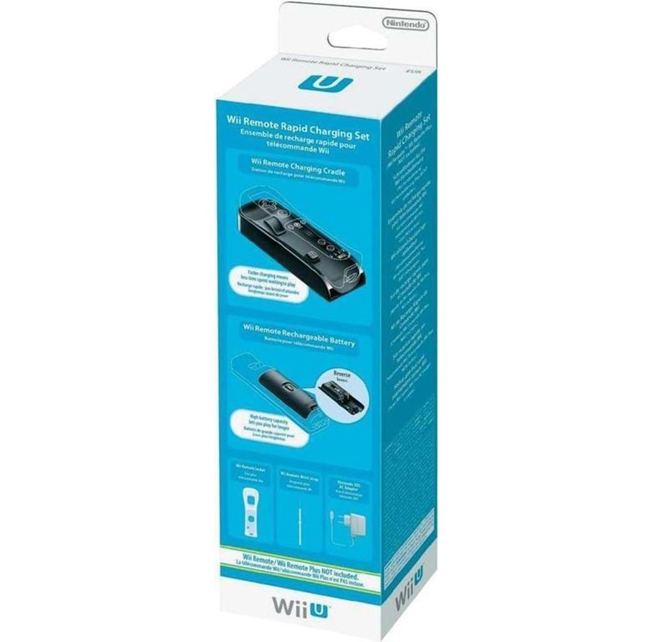 Pelit - lisävarusteet - Nintendo WII U Remote Charging Set - 2311766
