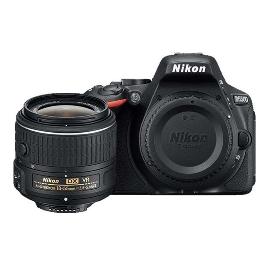 Kamerat - Nikon D5500 18-55mm VR II - Black - VBA440K001