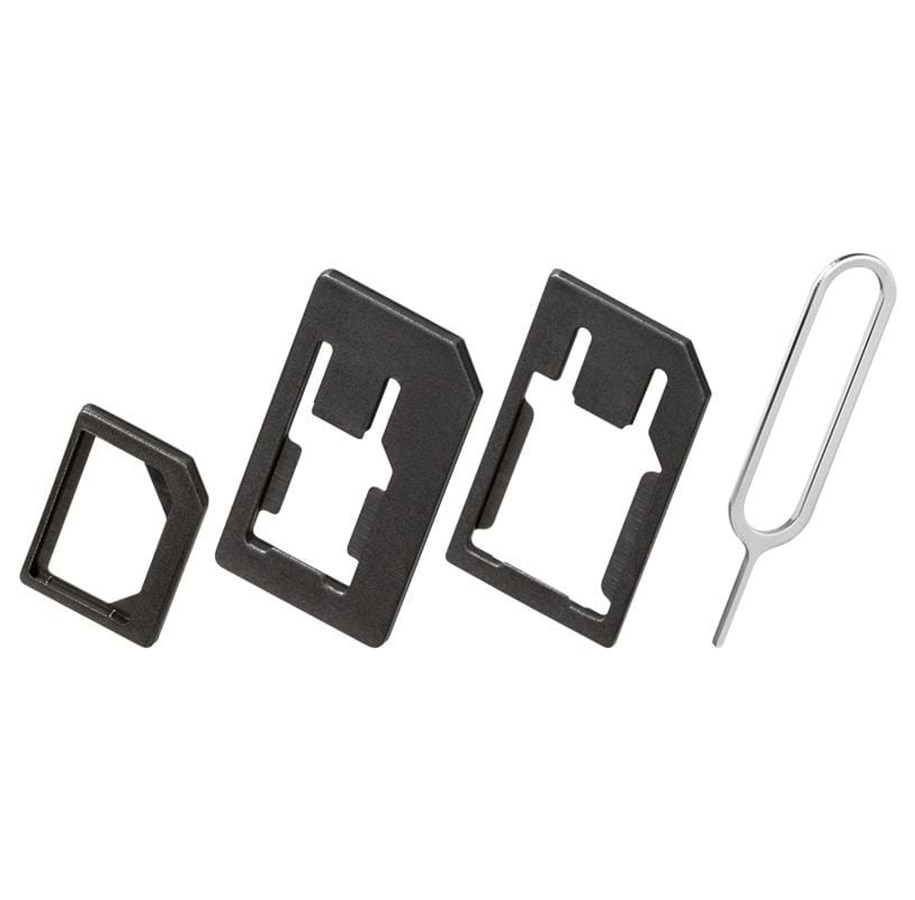 Matkapuhelintarvikkeet - työkalut - Pro SIM Card adapter kit - 3 pcs - 4040849408052