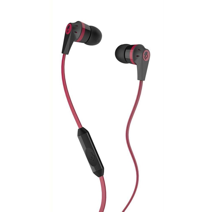 Kuulokkeet - Skullcandy INK'D 2.0 Mic - Black / Red - S2IKDY-010